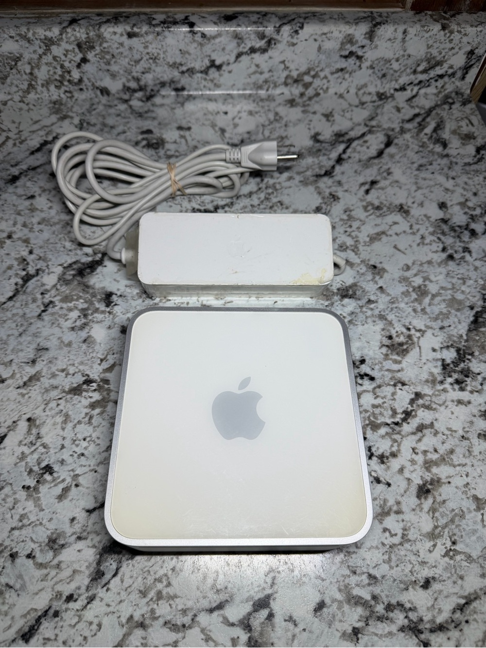 Vintage Apple Mac Mini G4 (Model A1103) with Original Power Brick
